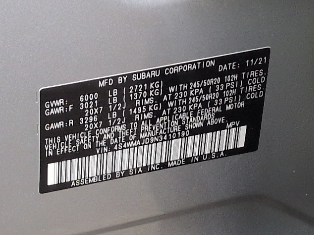 Thumbnail: 2022 Subaru Ascent - 18