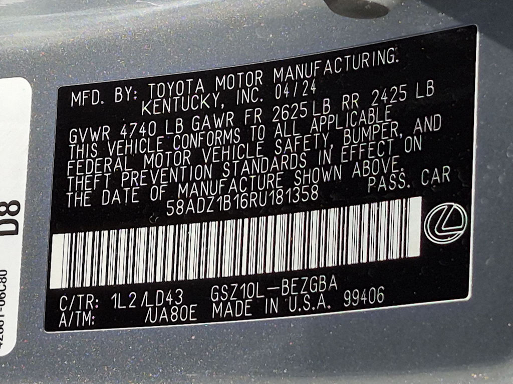 Thumbnail: 2024 Lexus ES - 20