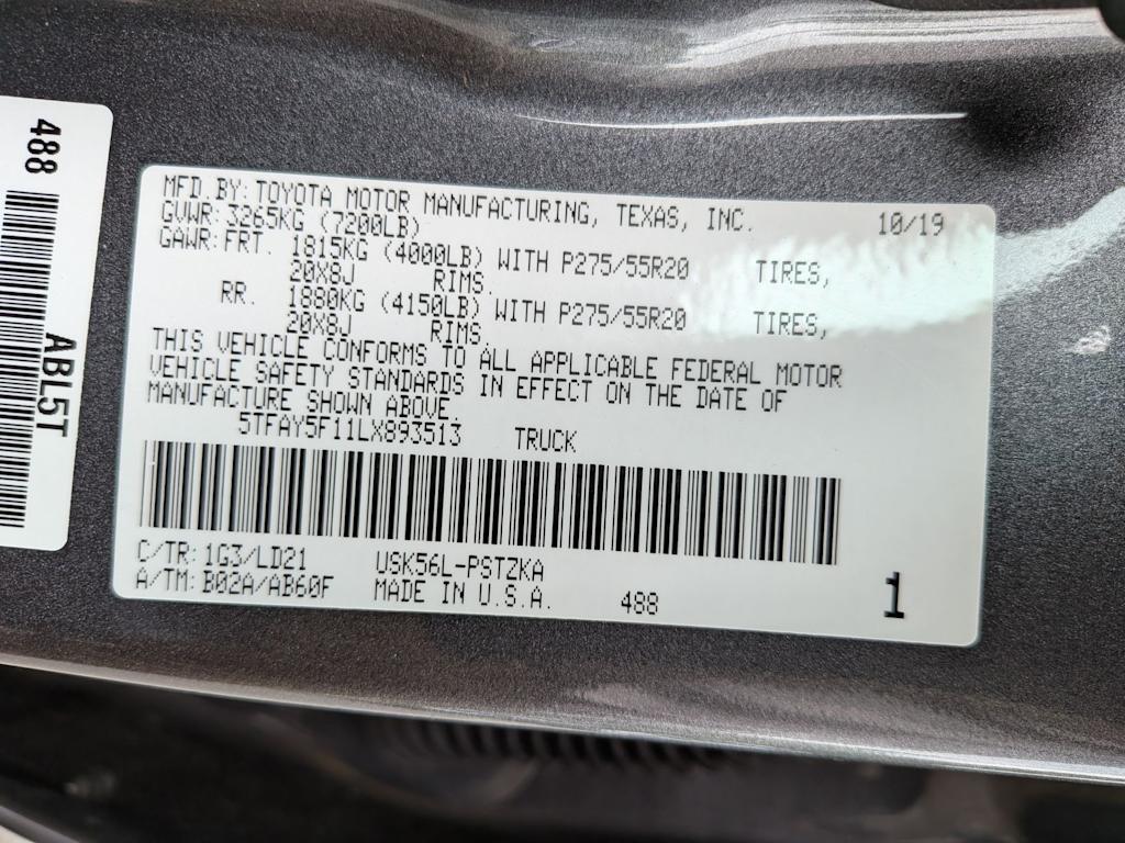 Thumbnail: 2020 Toyota Tundra - 19