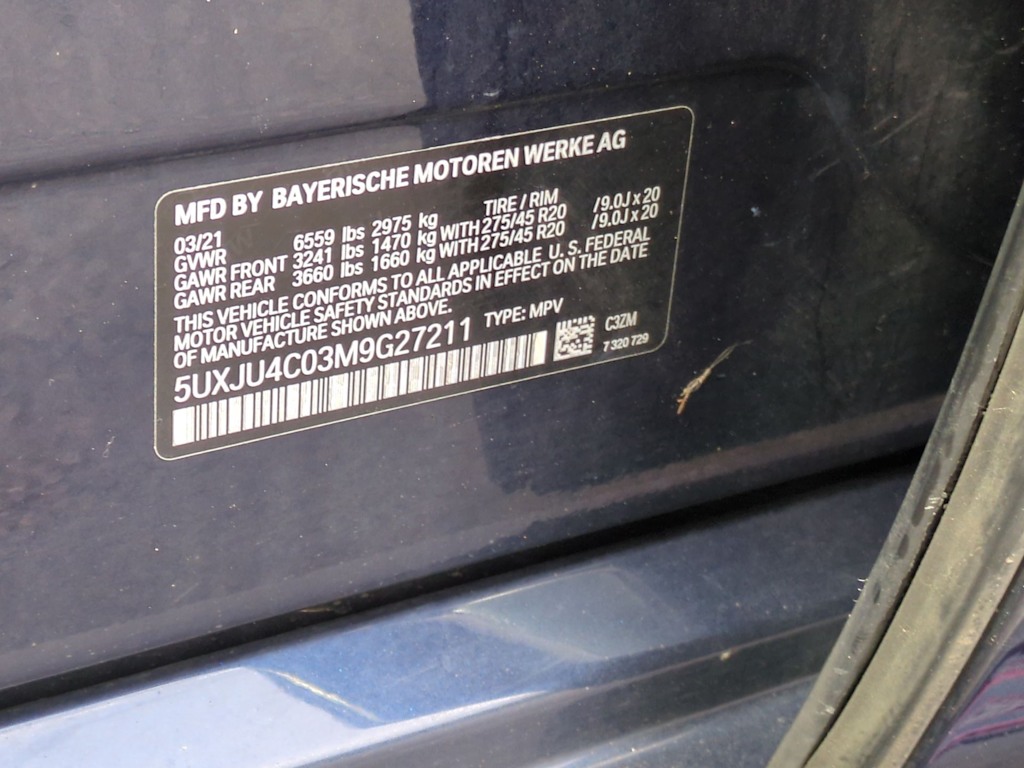 2021 BMW X5 M50i 16