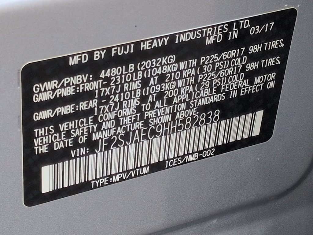 Thumbnail: 2017 Subaru Forester - 19