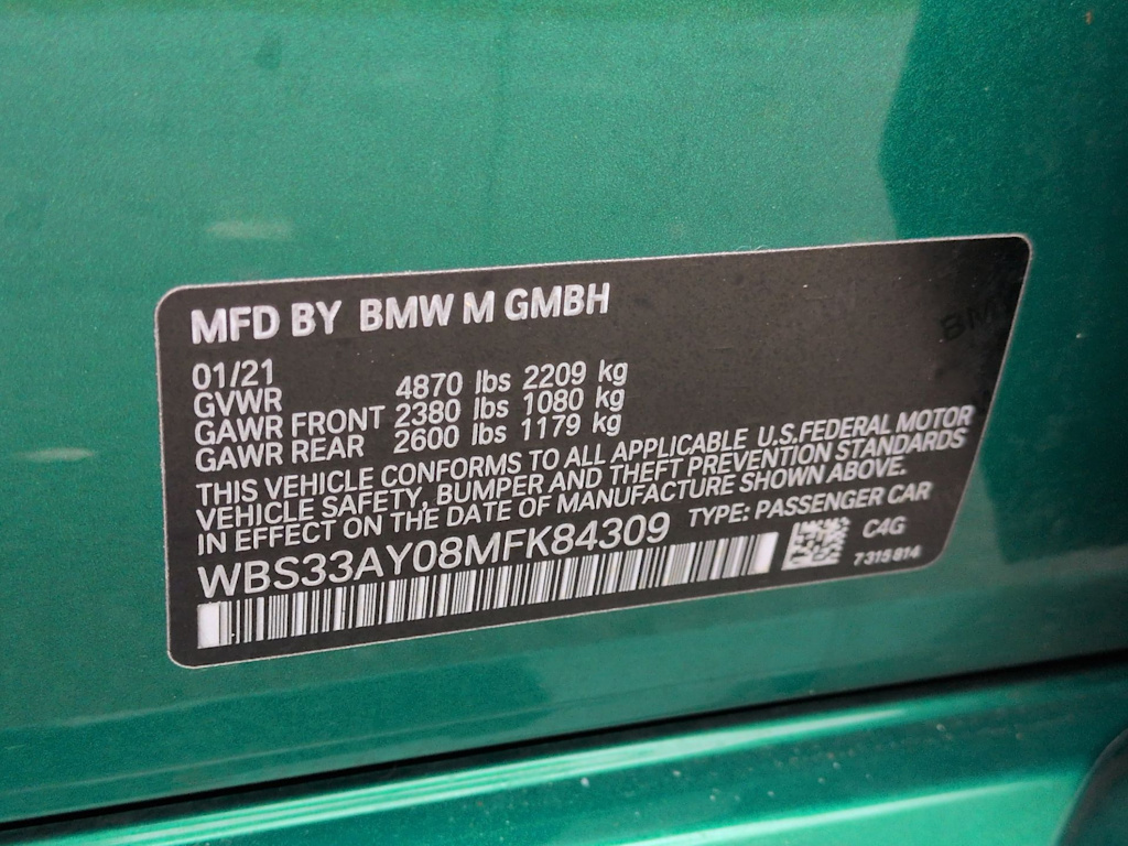 Thumbnail: 2021 BMW M3 - 18