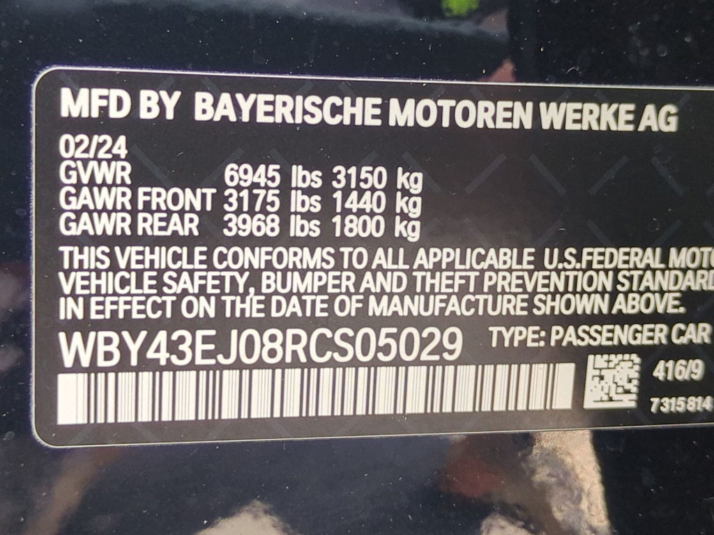 2024 BMW i7 eDrive50 30