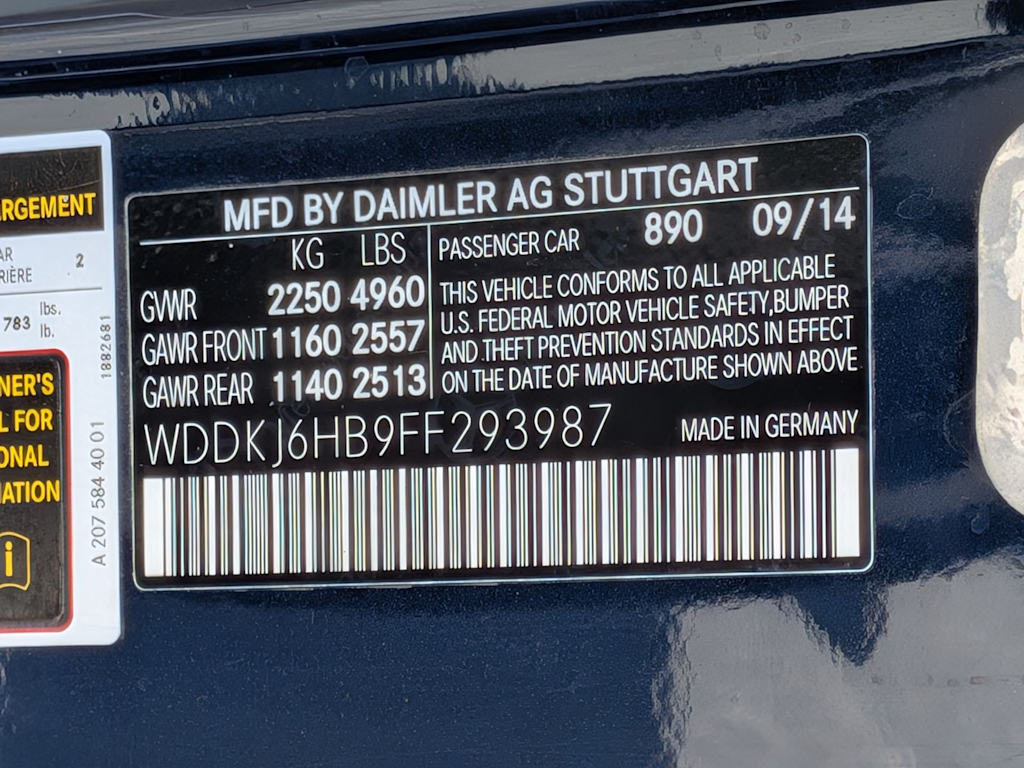 Thumbnail: 2015 Mercedes-Benz E-Class - 17