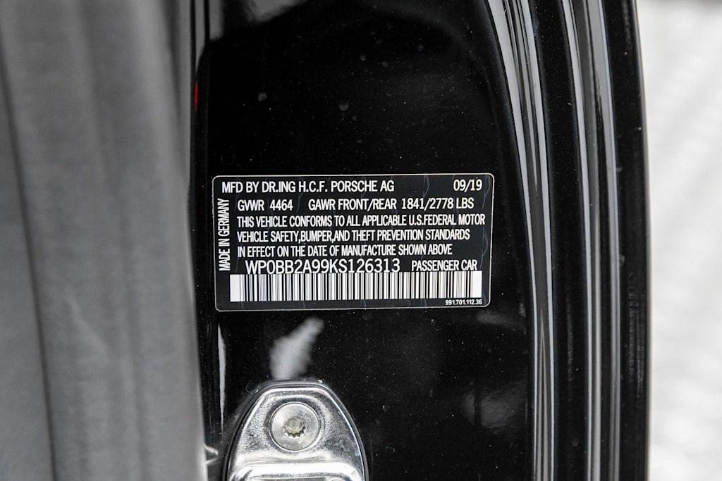 2019 Porsche 911 Targa 4S 18