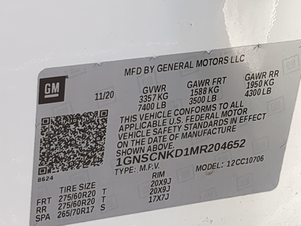 Thumbnail: 2021 Chevrolet Tahoe - 16