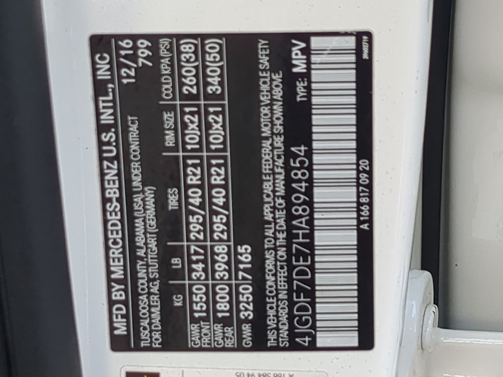 Thumbnail: 2017 Mercedes-Benz GLS - 20