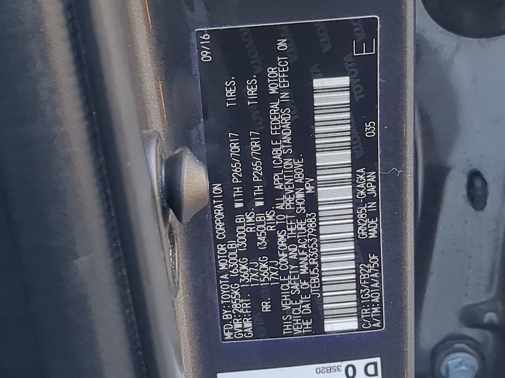 Thumbnail: 2016 Toyota 4Runner - 19