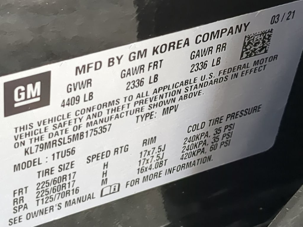 Thumbnail: 2021 Chevrolet TrailBlazer - 19