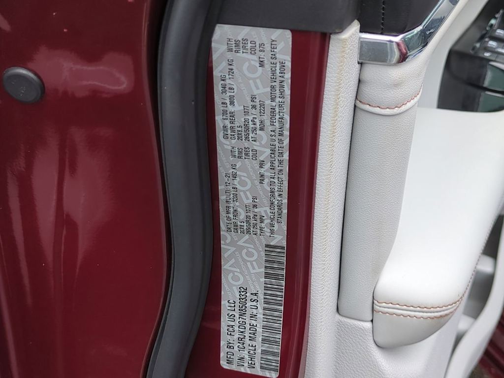 Thumbnail: 2022 Jeep Grand Cherokee L - 38