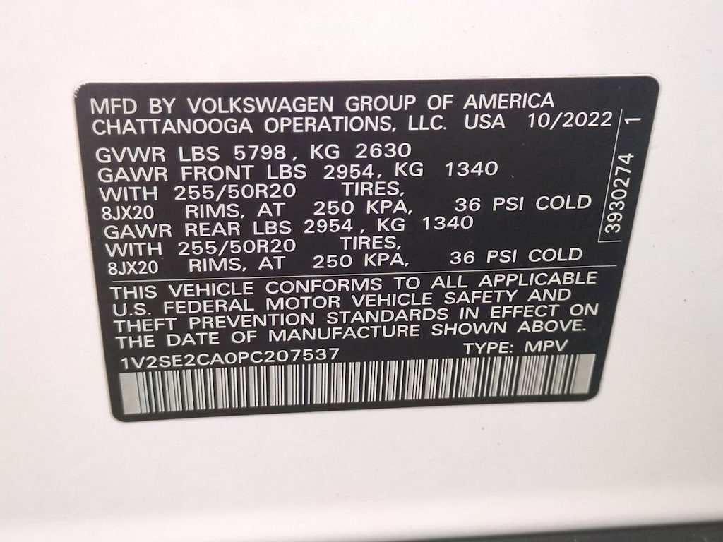 Thumbnail: 2023 Volkswagen Atlas - 19