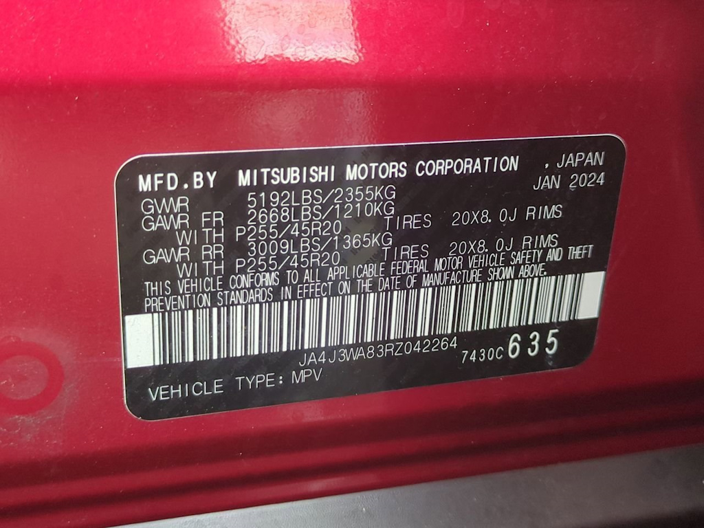 Thumbnail: 2024 Mitsubishi Outlander - 19