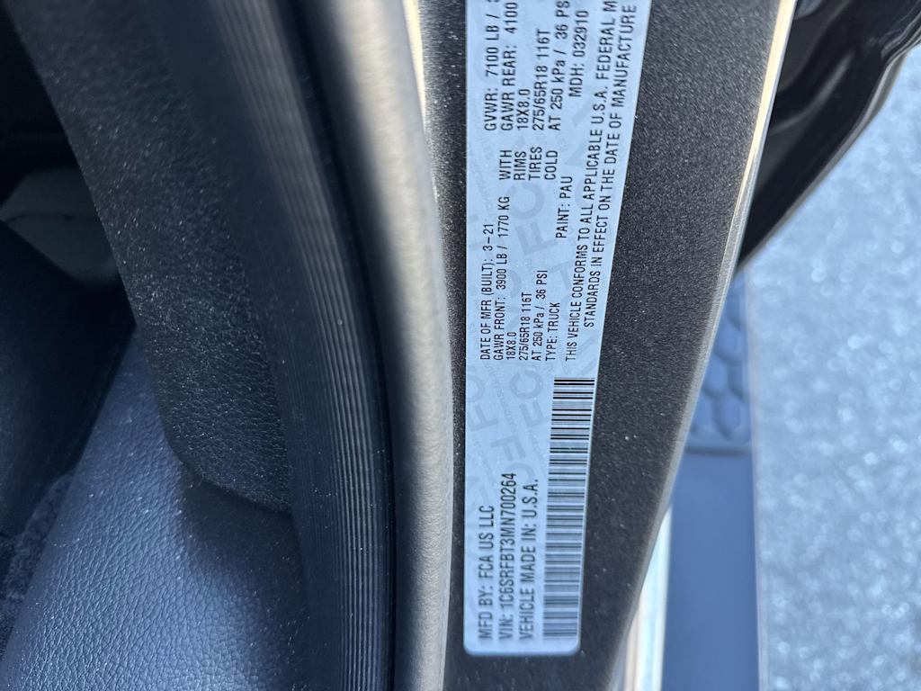 Thumbnail: 2021 RAM 1500 - 20