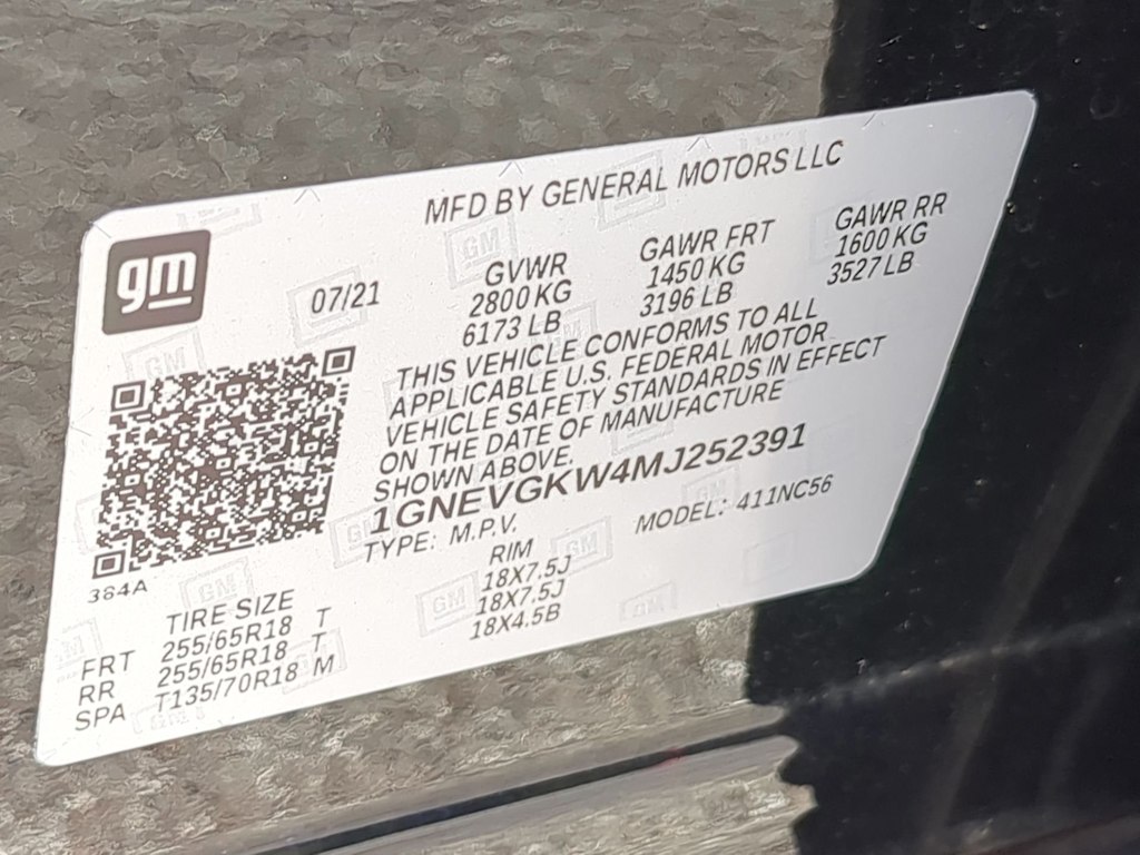 Thumbnail: 2021 Chevrolet Traverse - 18