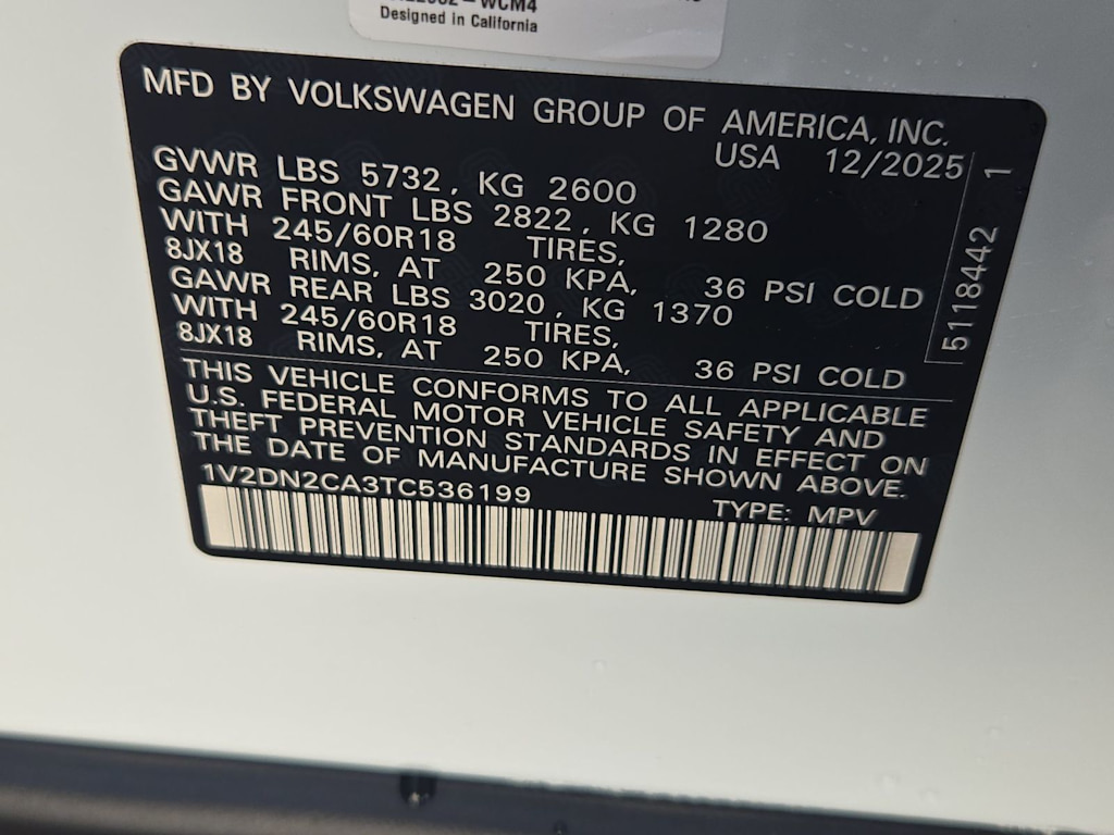 Thumbnail: 2026 Volkswagen Atlas - 20