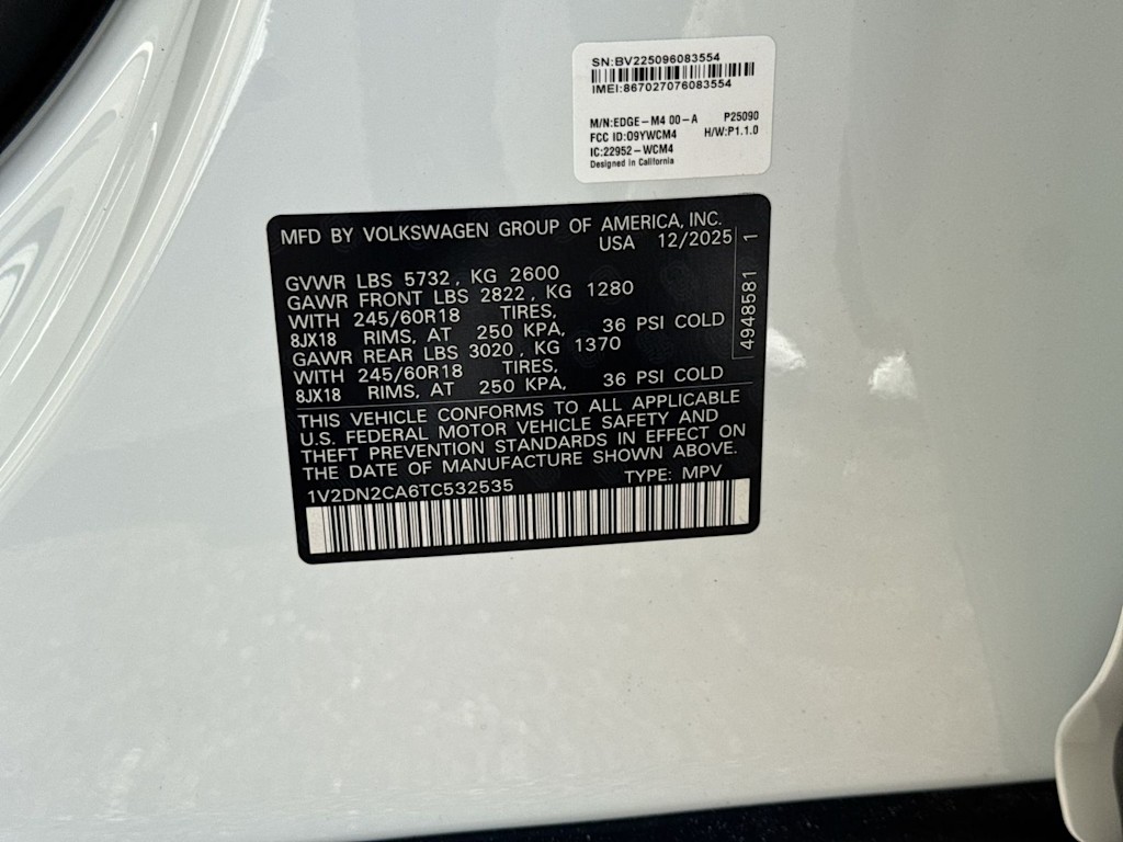 Thumbnail: 2026 Volkswagen Atlas - 34