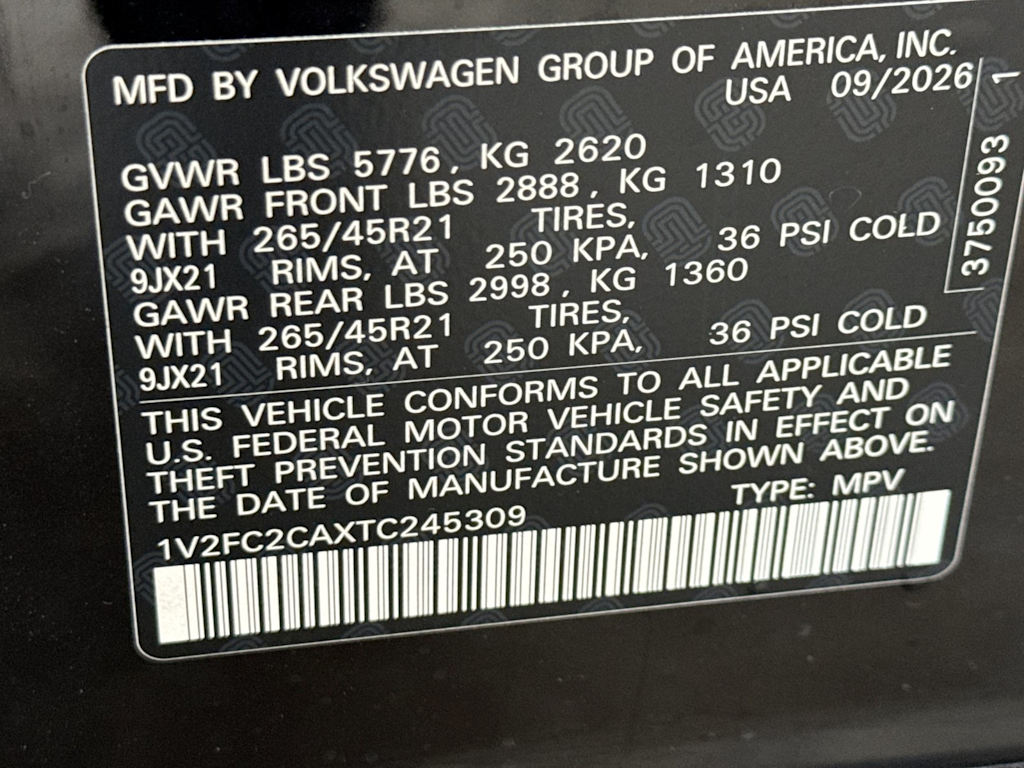 Thumbnail: 2026 Volkswagen Atlas - 14