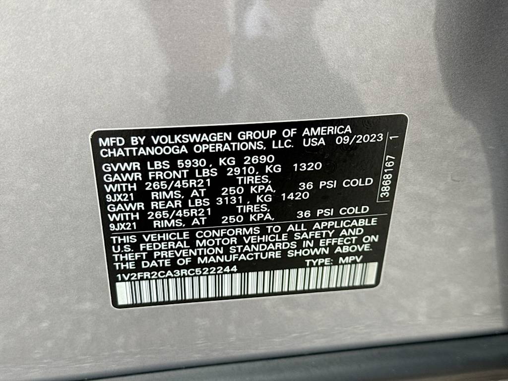 Thumbnail: 2024 Volkswagen Atlas - 18