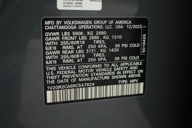 Thumbnail: 2024 Volkswagen Atlas - 17