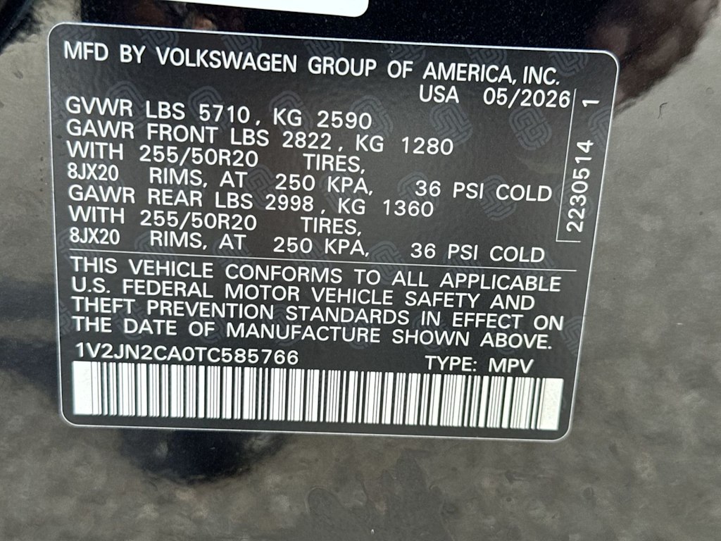 Thumbnail: 2026 Volkswagen Atlas - 19