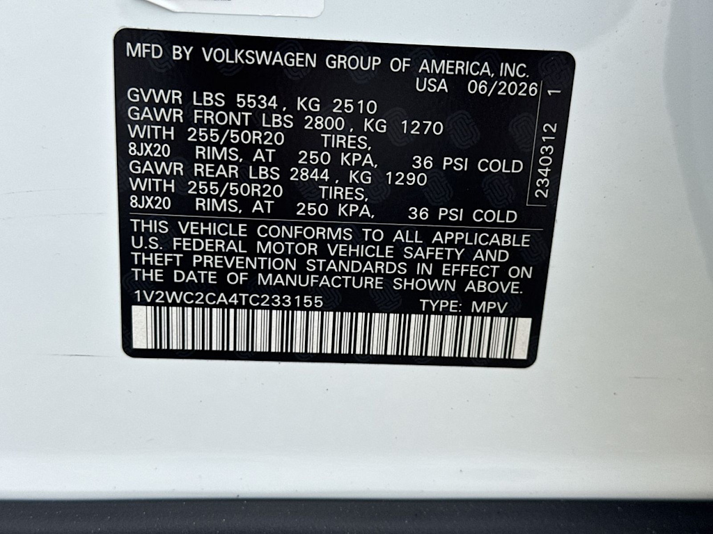 Thumbnail: 2026 Volkswagen Atlas - 20