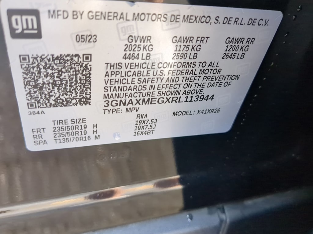 2024 Chevrolet Equinox RS 20