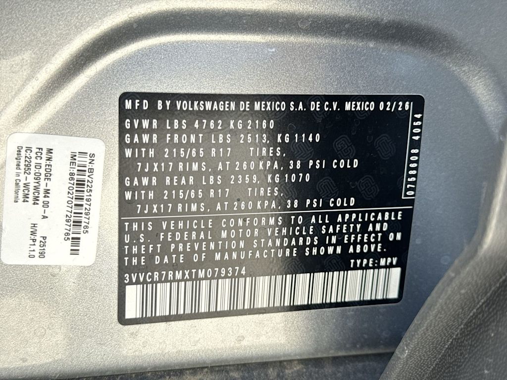 Thumbnail: 2026 Volkswagen Tiguan - 17