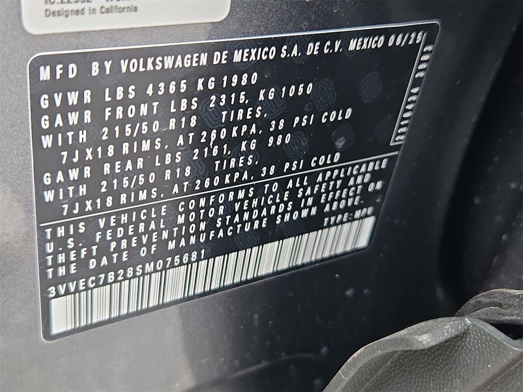 Thumbnail: 2025 Volkswagen Taos - 19