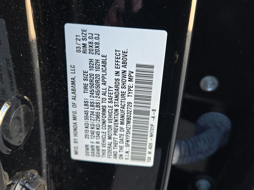 Thumbnail: 2021 Honda Pilot - 17