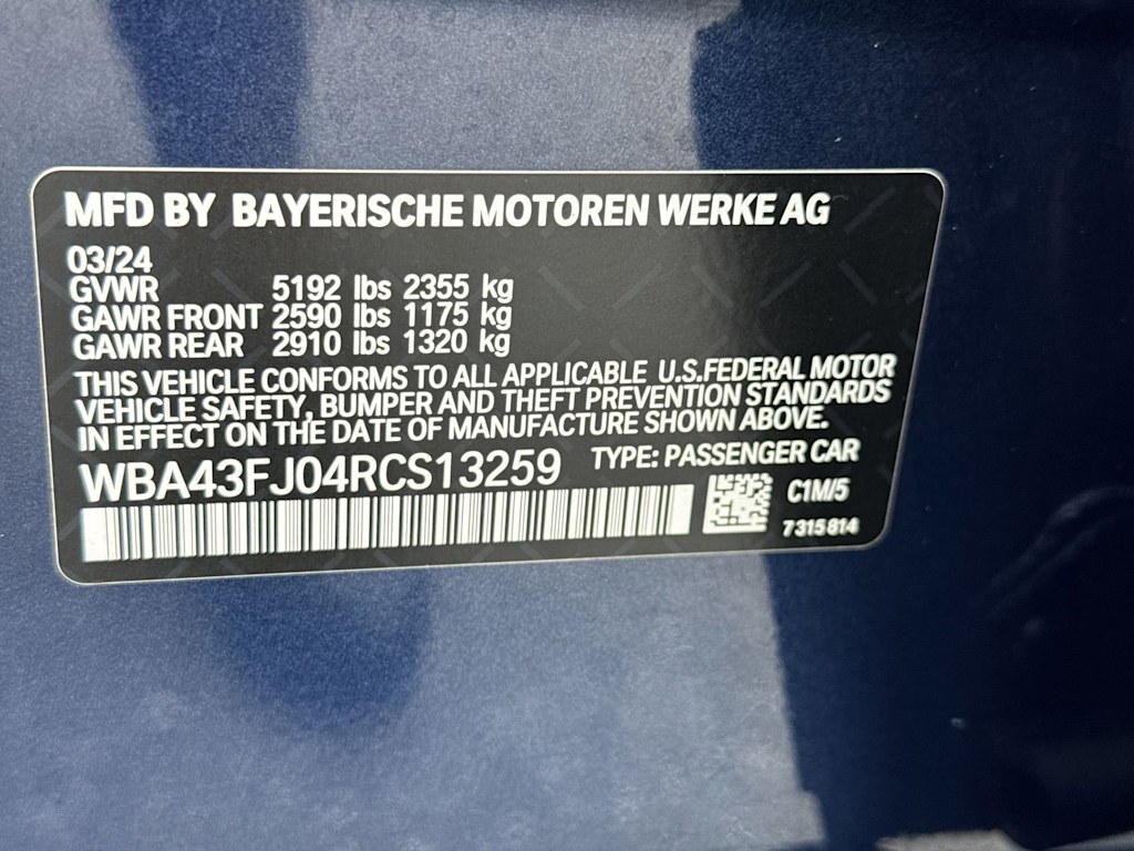 Thumbnail: 2024 BMW 5 Series - 18