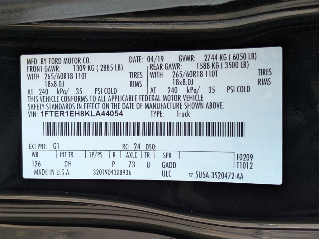 Thumbnail: 2019 Ford Ranger - 19