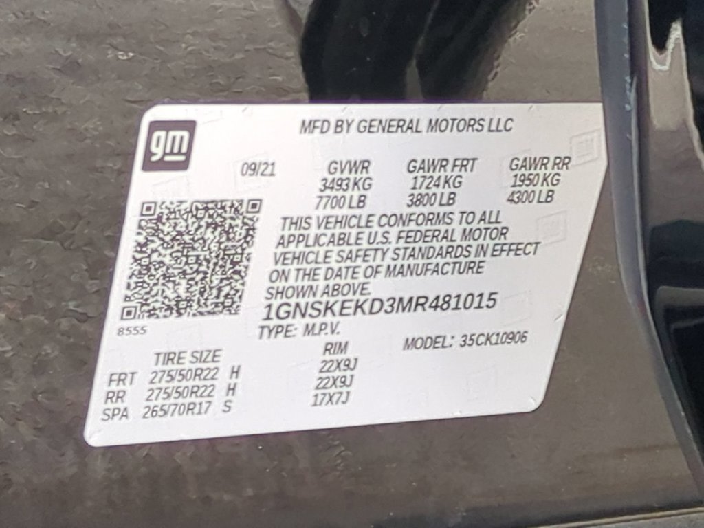 Thumbnail: 2021 Chevrolet Suburban - 19