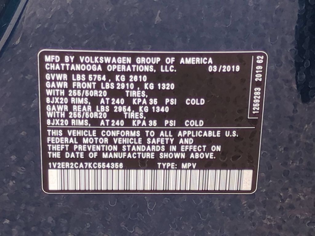 Thumbnail: 2019 Volkswagen Atlas - 18