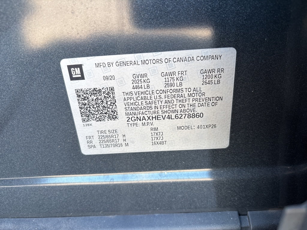 Thumbnail: 2020 Chevrolet Equinox - 9