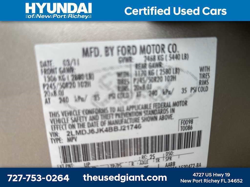 Thumbnail: 2011 Lincoln MKX - 7