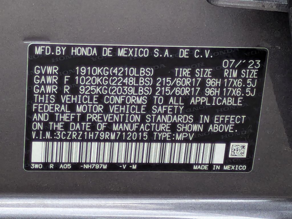 Thumbnail: 2024 Honda HR-V - 19