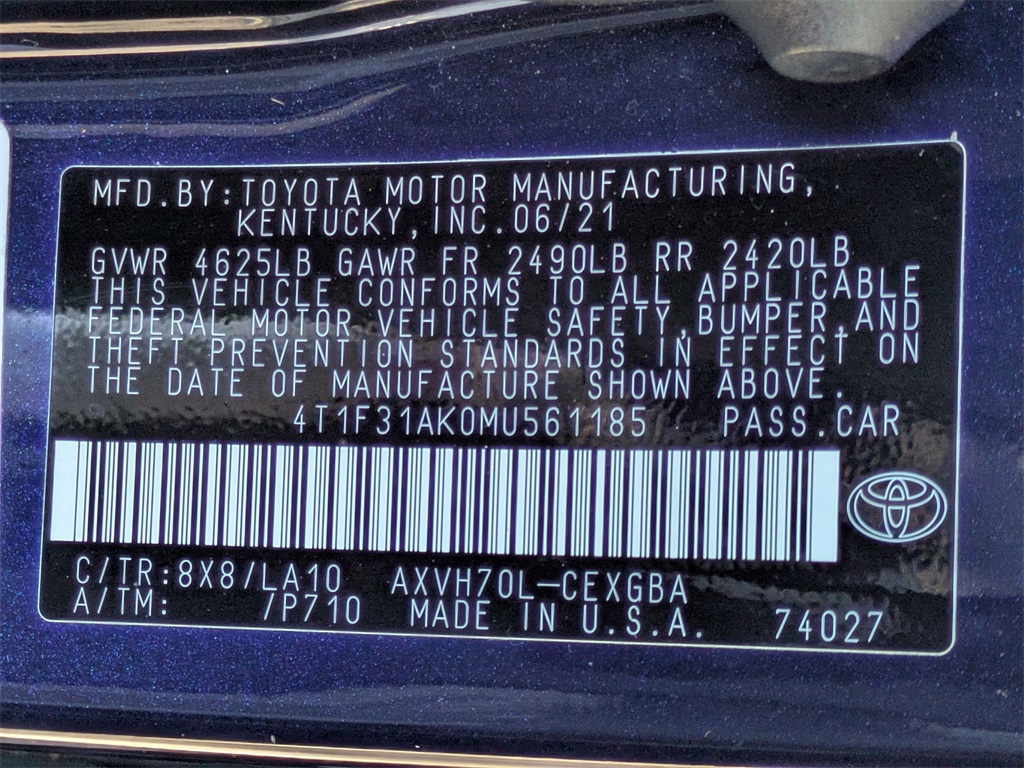 Thumbnail: 2021 Toyota Camry - 19