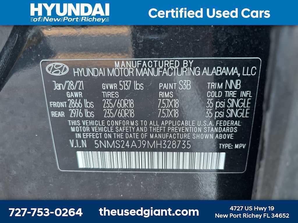 Thumbnail: 2021 Hyundai Santa Fe - 9