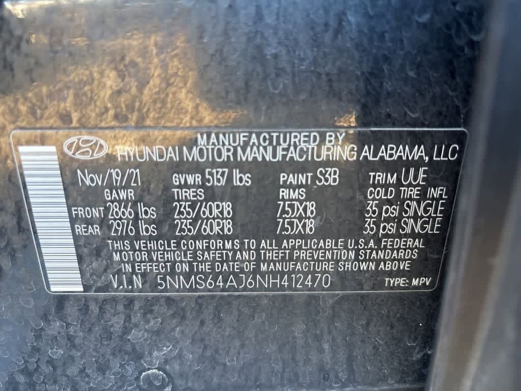 Thumbnail: 2022 Hyundai Santa Fe - 9