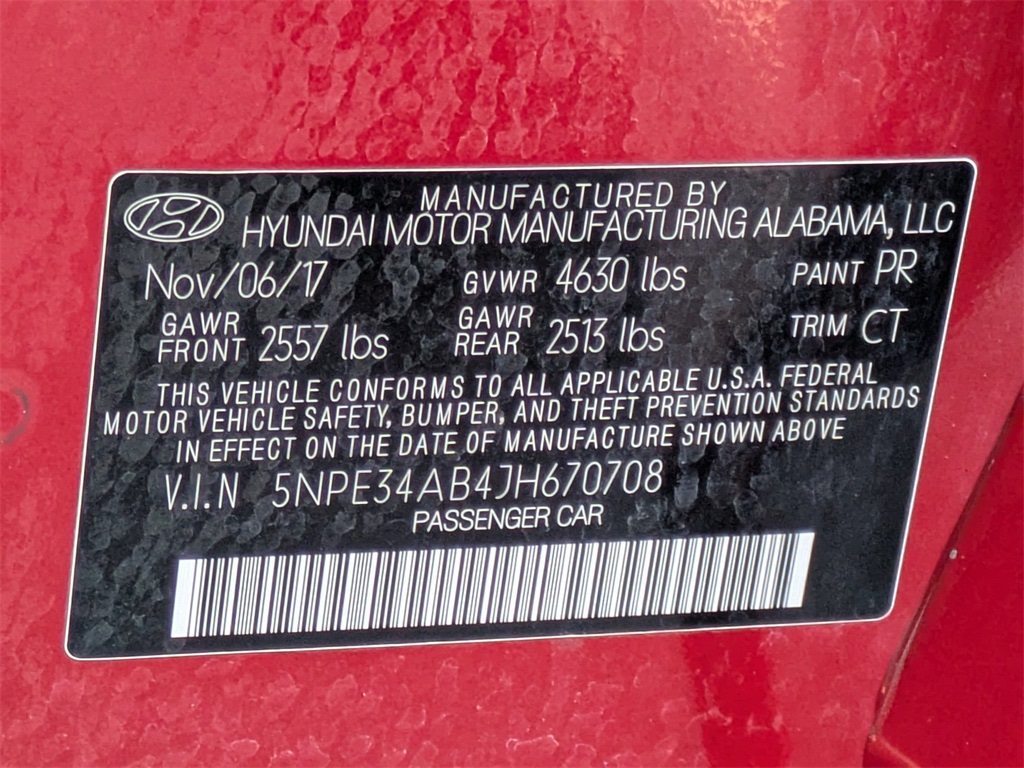 Thumbnail: 2018 Hyundai Sonata - 18