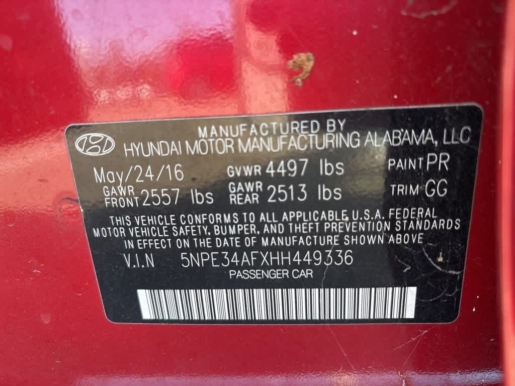 Thumbnail: 2017 Hyundai Sonata - 10