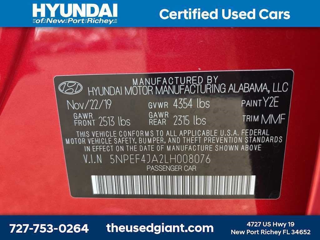 Thumbnail: 2020 Hyundai Sonata - 9