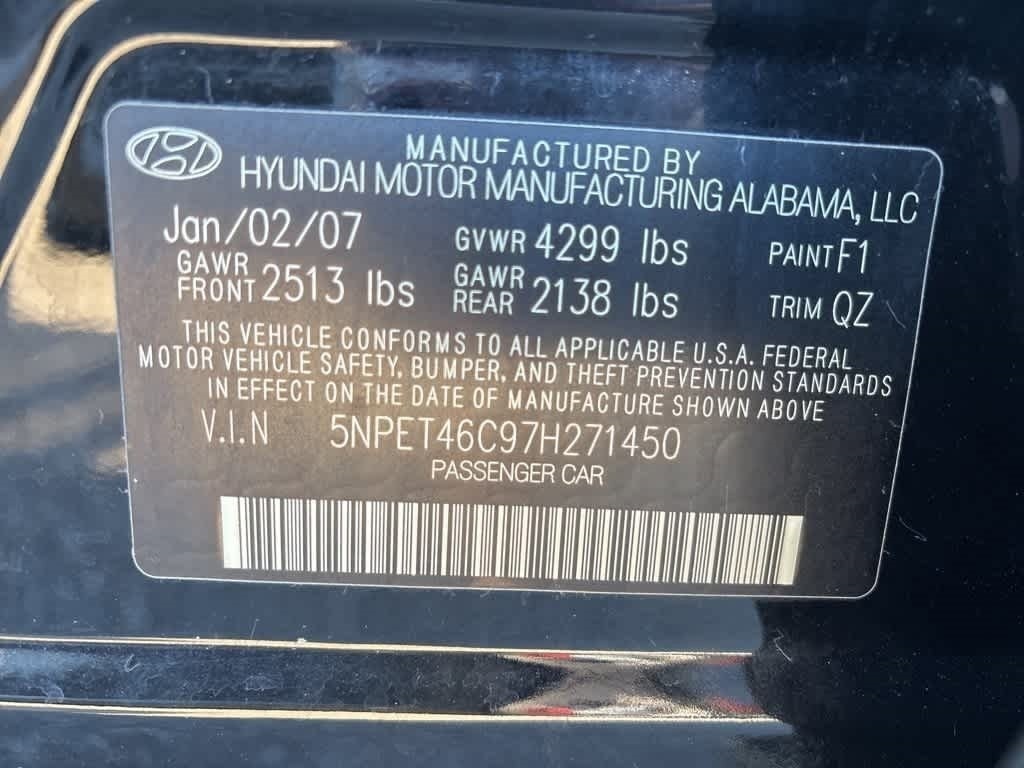 Thumbnail: 2007 Hyundai Sonata - 9