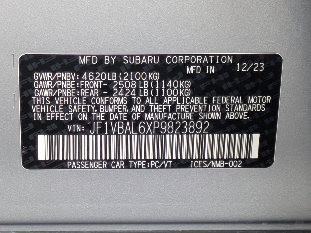 Thumbnail: 2023 Subaru WRX - 18