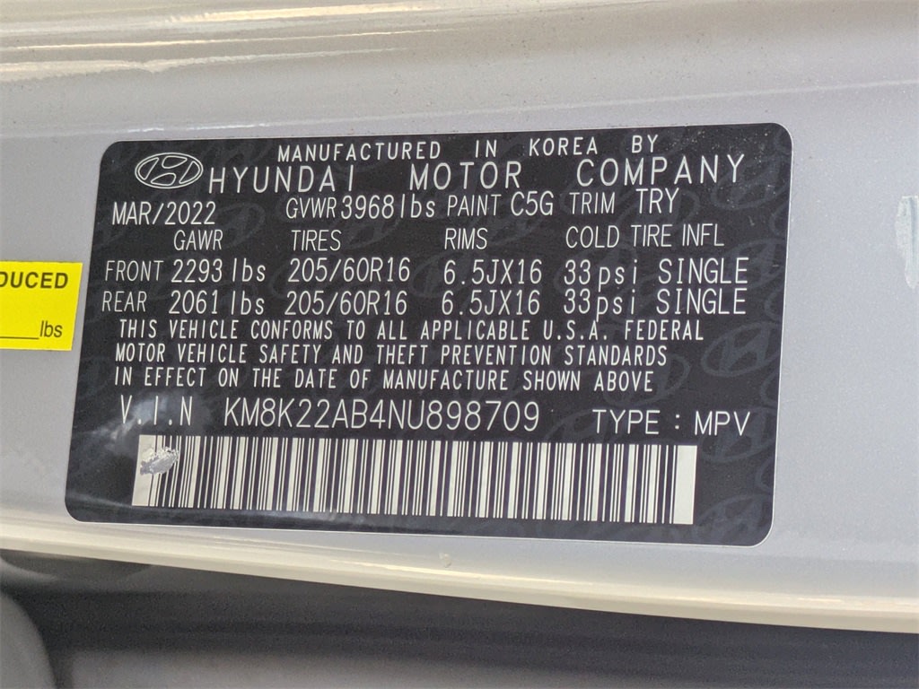 Thumbnail: 2022 Hyundai Kona - 17