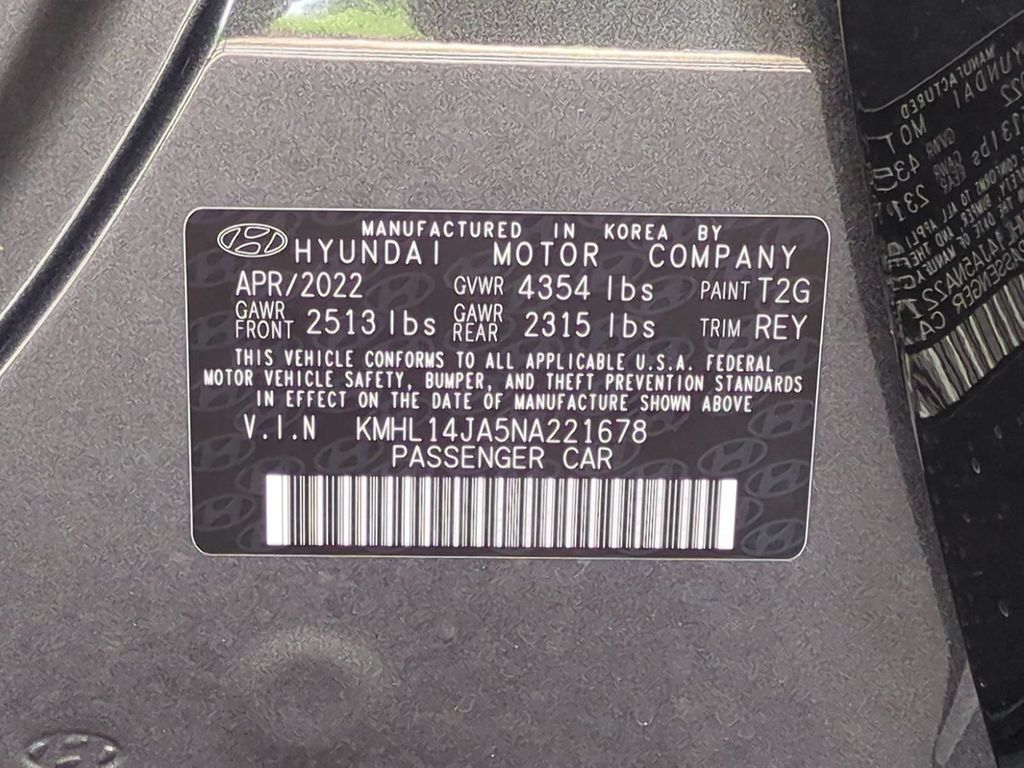 Thumbnail: 2022 Hyundai Sonata - 18