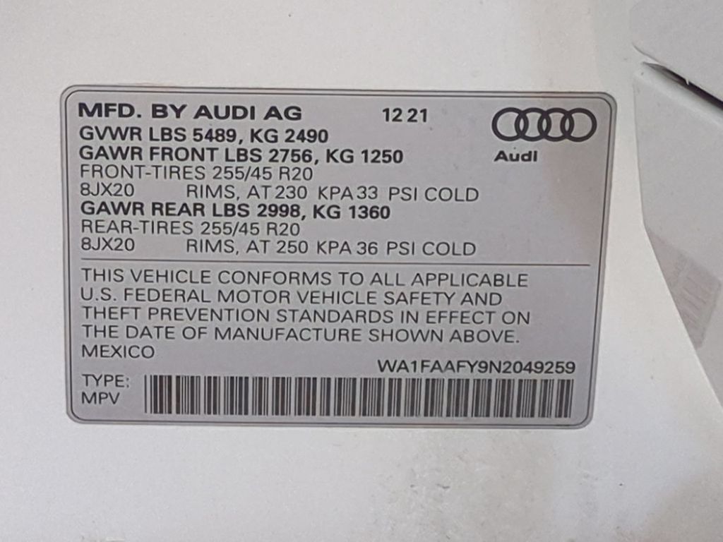 Thumbnail: 2022 Audi Q5 - 18