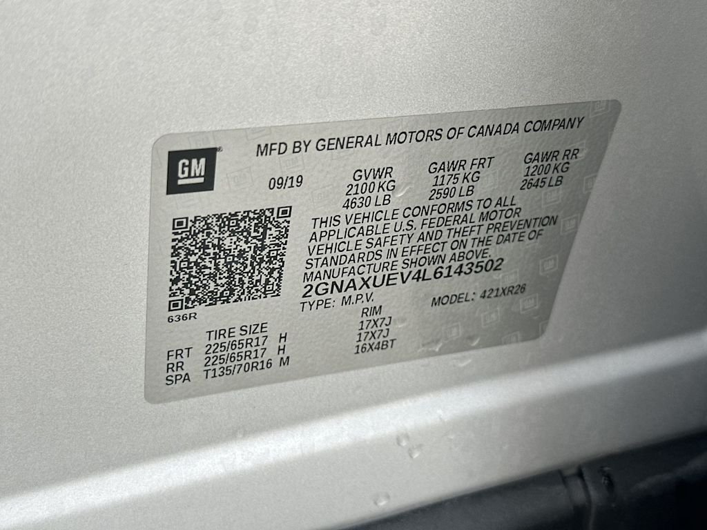 Thumbnail: 2020 Chevrolet Equinox - 18
