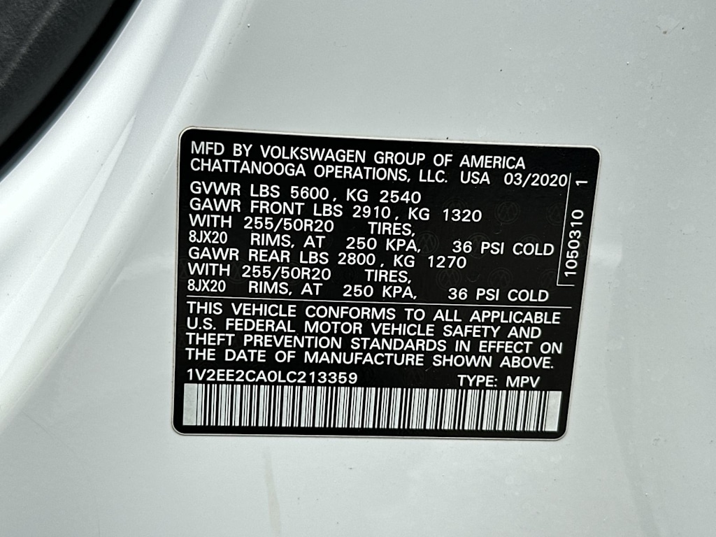 Thumbnail: 2020 Volkswagen Atlas - 18