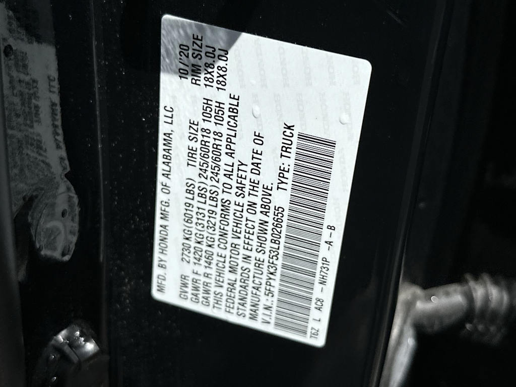 Thumbnail: 2020 Honda Ridgeline - 15